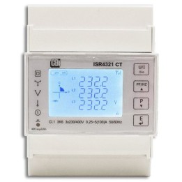 CBI ISR4321CT KWH CT Meter 3P DIN 100A WIFI