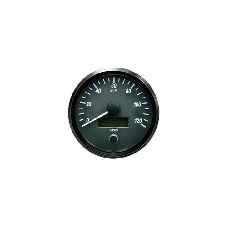 VDO A2C3832910030 Speedometer Singleviu 80mm 120 Km/h 12V/24V