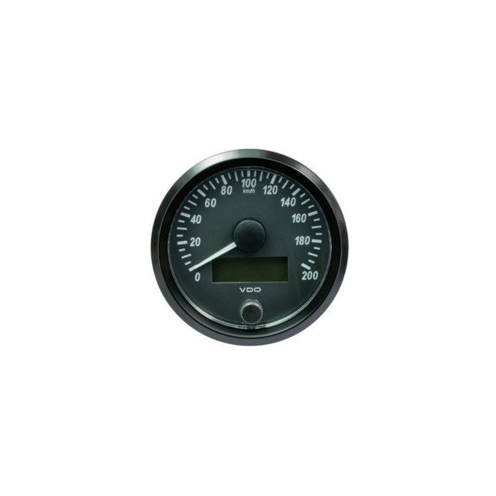 VDO A2C3832940030 Speedometer Singleviu 80mm 200 Km/h 12V/24V