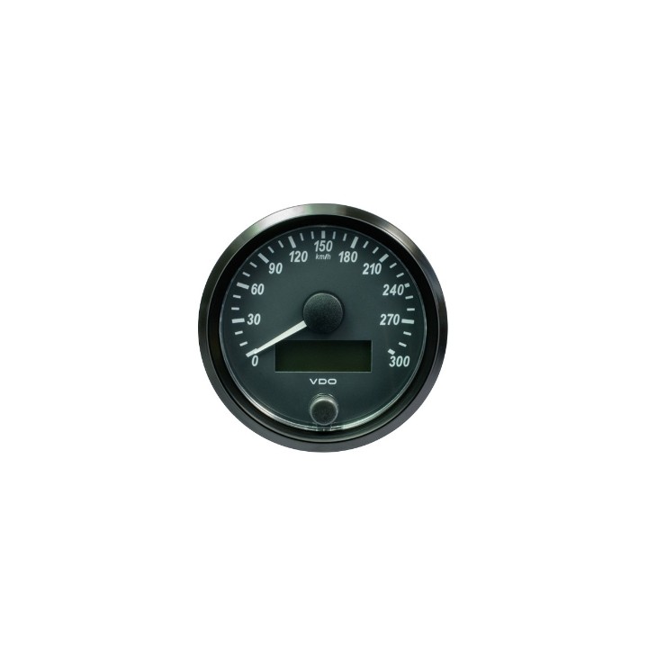 VDO A2C3832950030 Speedometer Singleviu 80mm 300 Km/h 12V/24V