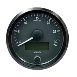 VDO Tachometer Singleviu 80mm 3000 Rpm 12/24v (gauge Only)