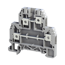 Tbloc TBL2.5-4MM GREY 2Tier Terminal Block -Screw Type