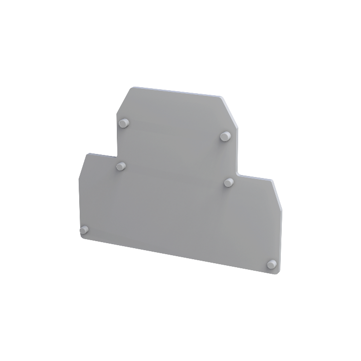 Tbloc EPLTBL2.5-4 2P Multi Level Terminal End Plate