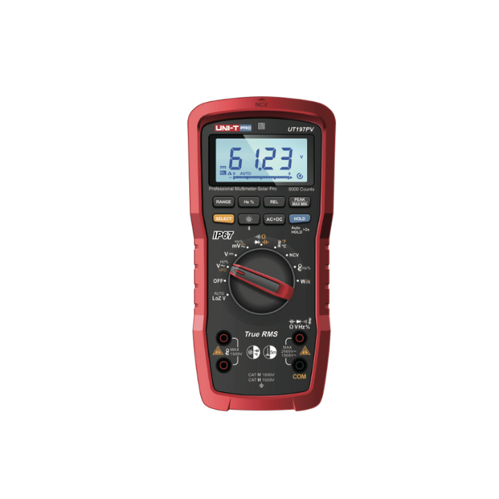 Uni-T UT197PV Digital Multimeter Solar