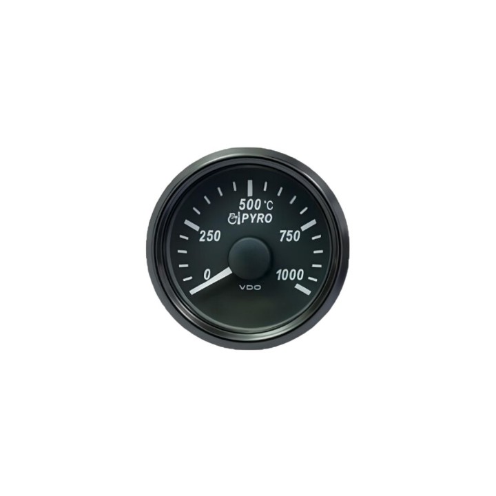 VDO A2C3833050030 Temperature Gauge Singleviu 1000c Pyro Gauge 52mm 4,1 37,7mv 1000 Degc 12/24v