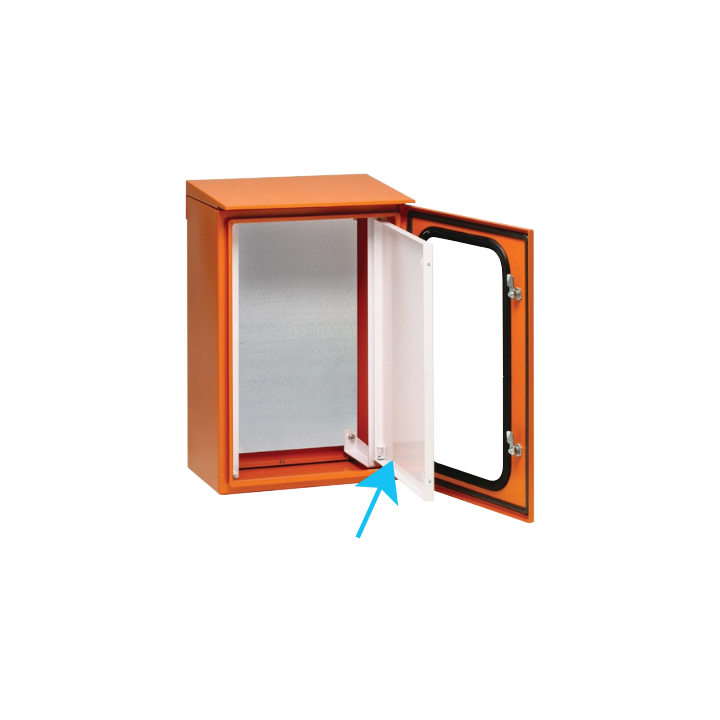 EM ID08 White Internal Door Kit for HE208 Enclosures