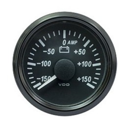 VDO Ammeter Singleviu 52mm 60A 12V/24V
