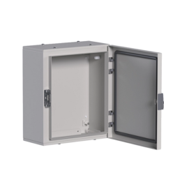 Hager FL104A 350X300X160MM IP65 Sheet Metal Enclosure Grey