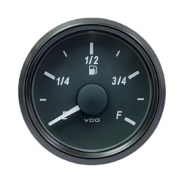 VDO Tank Level Gauge Singleviu 52mm 3 180 Ohm 12/24v (gauge Only)