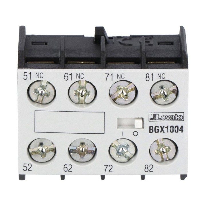 Lovato OMNI-LV-BGX1004 BGX1004 4NC Auxiliary Contact