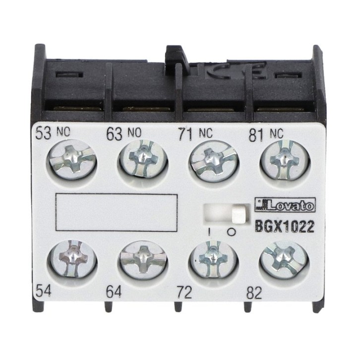 Lovato OMNI-LV-BGX1022 BGX1022 2NO+2NC Auxiliary Contact