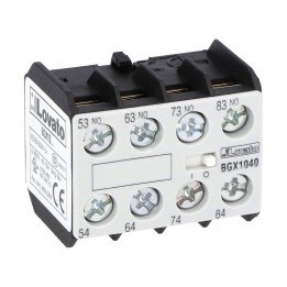 Lovato OMNI-LV-BGX1040 BGX1040 4NO Auxiliary Contact