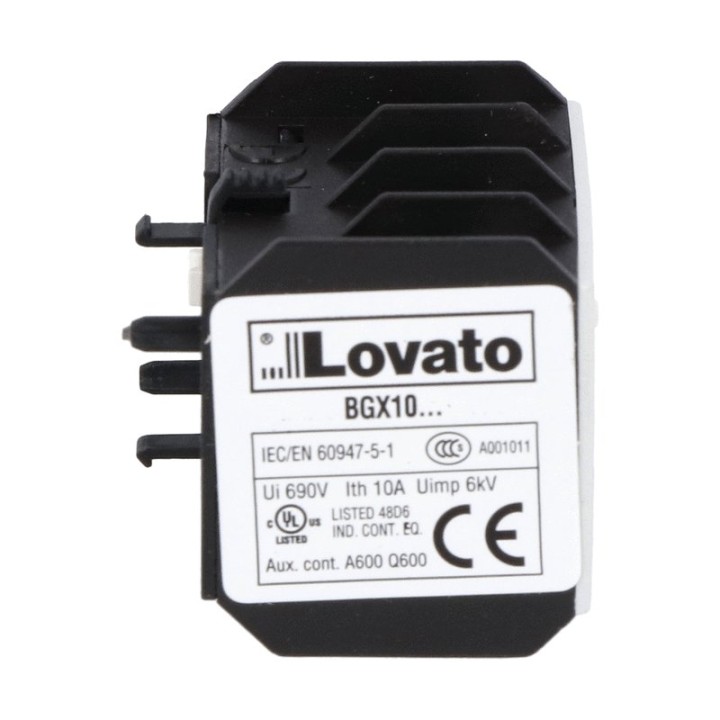 Lovato OMNI-LV-BGX1002 BGX1002 2NC Auxiliary Contact