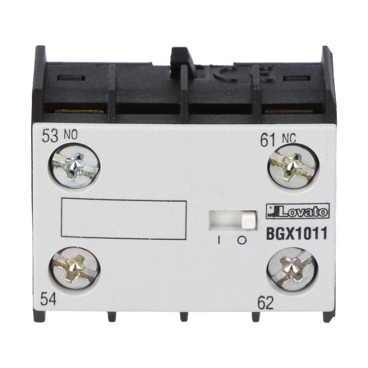 Lovato OMNI-LV-BGX1011 BGX1011 1NO+1NC Auxiliary Contact