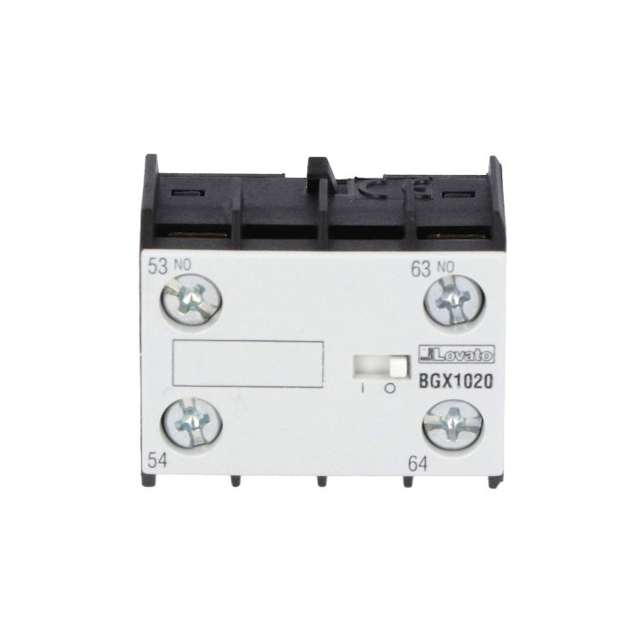 Lovato OMNI-LV-BGX1020 BGX1020 2NO Auxilary Contact