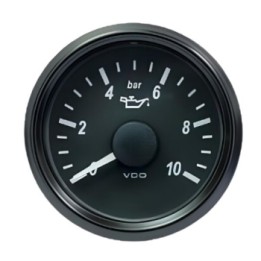VDO Pressure Gauge Singleviu 52mm 10 Bar Oil 12V/24V (gauge Only)