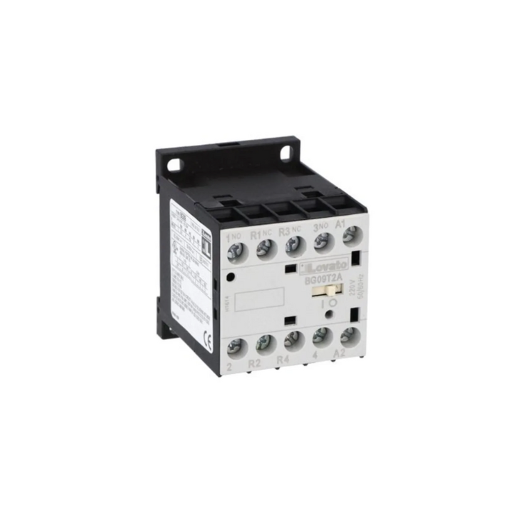 Lovato OMNI-LV-0000411 BG09T2 9A 4Pole 4KW 2NO+2NC Miniature Contactor - Select Voltage / 230VAC