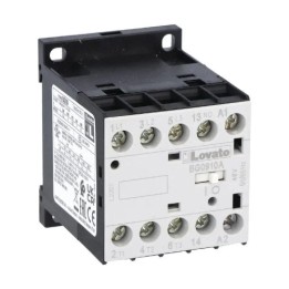 Lovato OMNI-LV-0000147 BG0910 9A 3Pole 4KW 1NO Miniature Contactor - Select Voltage / 230VAC