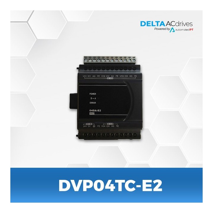 Delta DVP04TC-E2 TC 24VDC Temp Extension for ES2