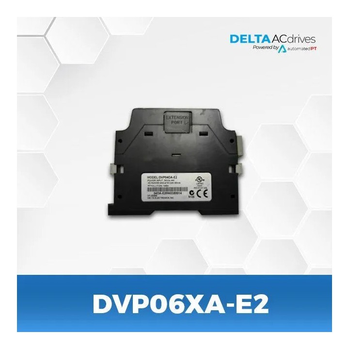 Delta DVP06XA-E2 4AI+2AO 24VDC Extension for ES2