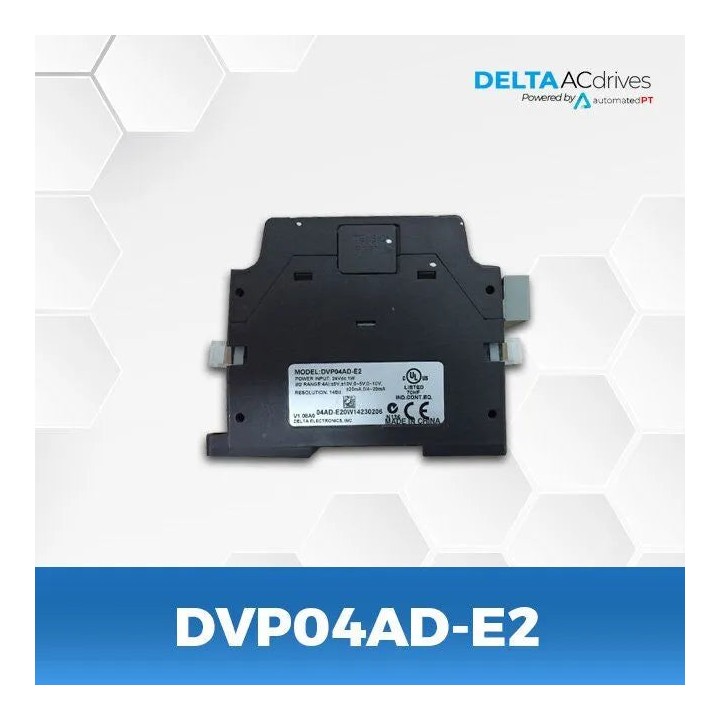 Delta DVP04AD-E2 4AI 24VDC Extension for ES2