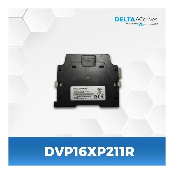 Delta DVP16XP211R 8DI+8DO Extension Relay ES2/EX2/EH