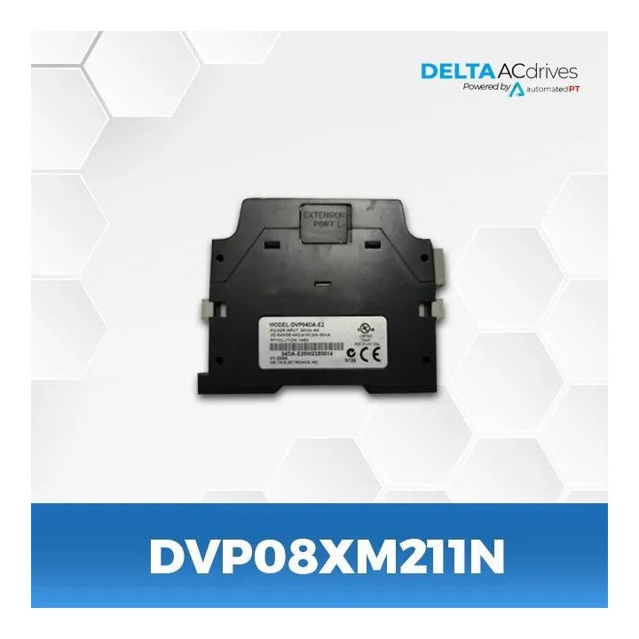 Delta DVP08XM211N 8DI 24VDC EXPANSION MODULE