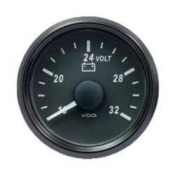 VDO Voltmeter Singleviu 52mm 24V (16v 32V) (gauge Only)