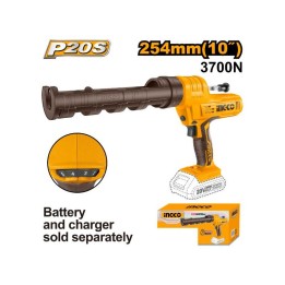 INGCO CCGLI2001 Caulking Gun 20V PS+C/L