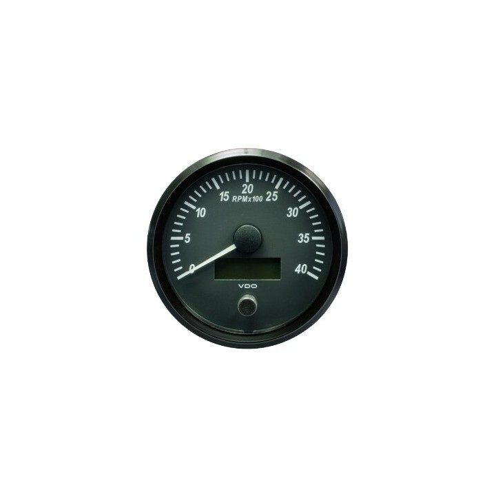 VDO Tachometer Singleviu 100mm 4000rpm 12V/24V
