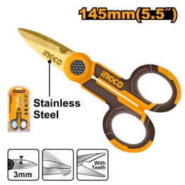 INGCO HES02855 Scissors Electricians 145mm