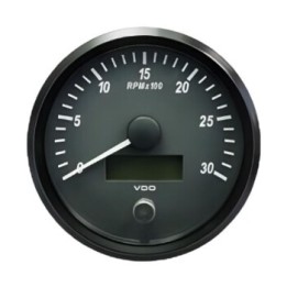 VDO Tachometer Singleviu 100mm 3000rpm 12V/24V