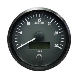VDO Tachometer Singleviu 100mm 3000rpm 12V/24V