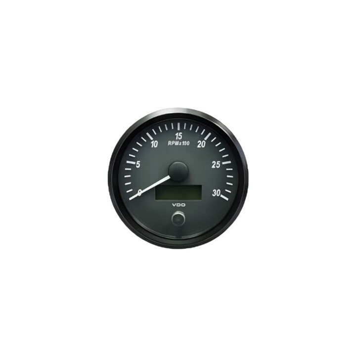 VDO Tachometer Singleviu 100mm 3000rpm 12V/24V