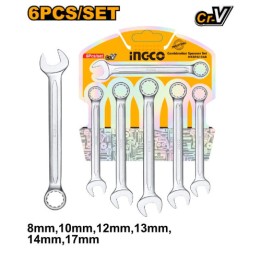 INGCO HKSPA1068 Spanner Set Combination 6 Pieces