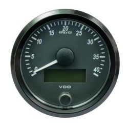 VDO Tachometer Singleviu 80mm 4000 Rpm (gauge Only)