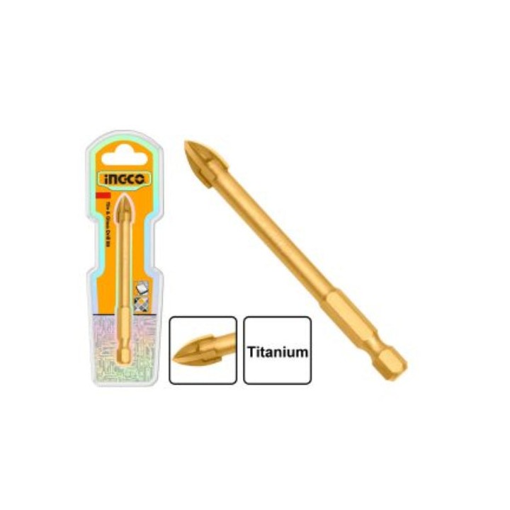 INGCO DBG1130601 Drill Bit Tile & Glass 6mmx74mm