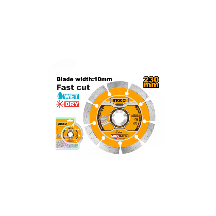 INGCO DMD012302 Dry Diamond Cutting Disc 230mm