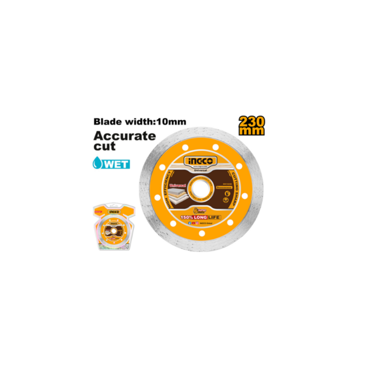 INGCO DMD022301 Wet Diamond Cutting Disc 230mm