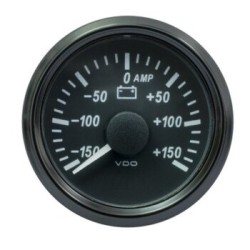VDO Ammeter Singleviu 52mm 150A 12V/24V