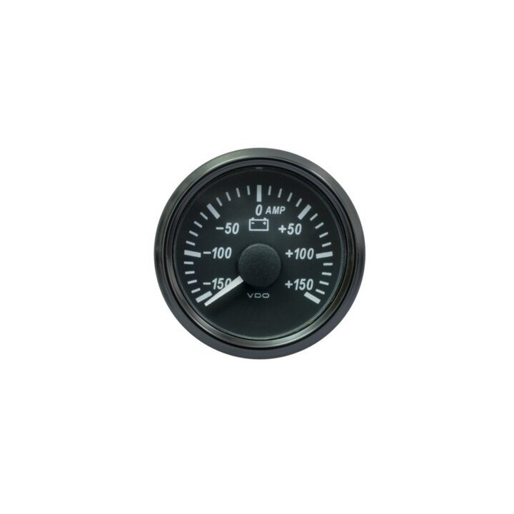 VDO Ammeter Singleviu 52mm 150A 12V/24V