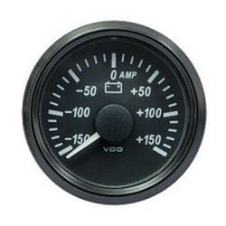 VDO Ammeter Singleviu 52mm 60A 12V/24V