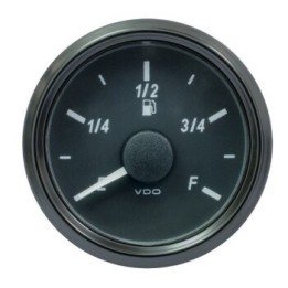 VDO Tank Level Gauge Singleviu 52mm 90 3 Ohm 12V/24V (gauge Only)