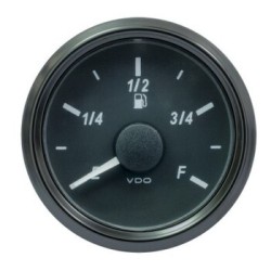 VDO Tank Level Gauge Singleviu 52mm 90 3 Ohm 12V/24V (gauge Only)