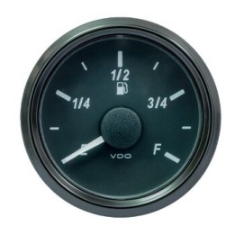 VDO Tank Level Gauge Singleviu 52mm 90 3 Ohm 12V/24V