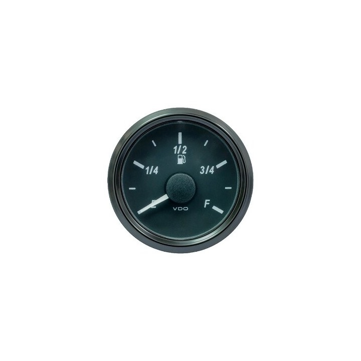 VDO Tank Level Gauge Singleviu 52mm 0,0 5V E F 12V/24V