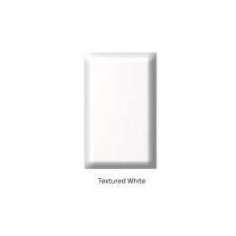 BE-CEN-0000159 P802 Single Compartment Power Skirting Per 2.4mtr Length - Various colours - Textured White