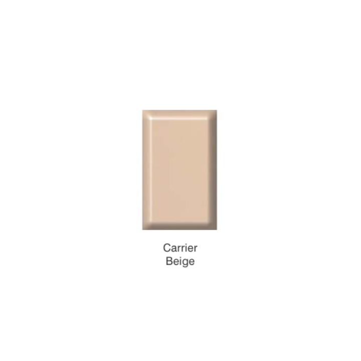 BE-CEN-0000188 P802 Single Compartment Power Skirting Cover Only Per 2.4mtr Length - Various colours - Carrier Beige