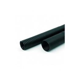 Hellermann BE-HEL-0000214 Convoluted Automotive Unslit Tubing Black per 100 metres - Various sizes - 10mm