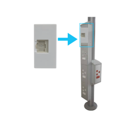 BE-CEN-0000135 Powerpole Data/Telephone Outlet